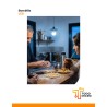 Bombilla LED A60 7W E27, luz fría 6000K, 600 lúmenes