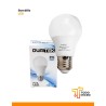 Bombilla LED A60 9W E27, luz fría 6000K, 720 lúmenes