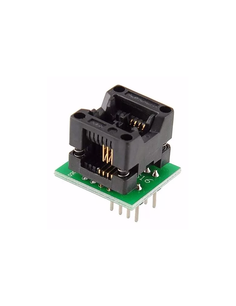 Combo Programador Usb Ch341a + Pinza + Adapt. Nivel de tensión 1.8v