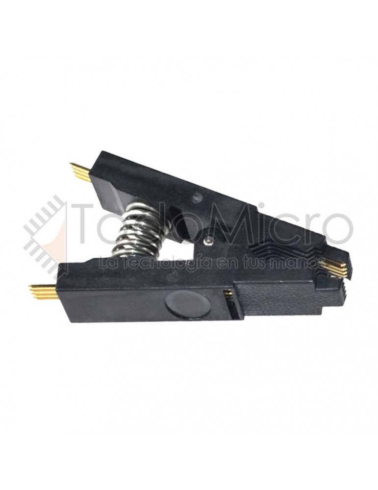 Combo Programador Usb Ch341a + Pinza + Adapt. Nivel de tensión 1.8v