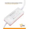 Combo Plafón Led Smart RGB Cuadrado 24W + Hub Gateway compatible Tuya