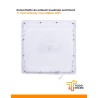 Combo Plafón Led Smart RGB Cuadrado 24W + Hub Gateway compatible Tuya