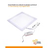 Combo Plafón Led Smart RGB Cuadrado 24W + Hub Gateway compatible Tuya
