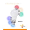 Combo Lámpara Led Smart RGB 12W E27 + Hub Gateway comaptible Tuya WiFi