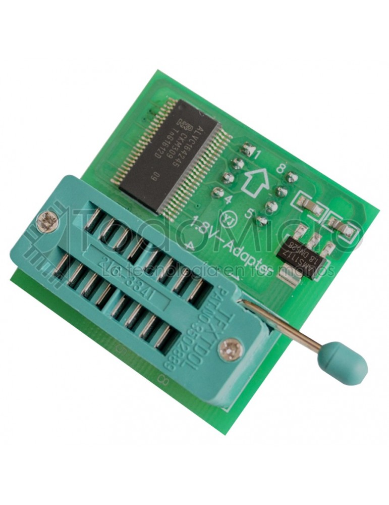 Combo Programador Usb Ch341a + Adp TTL 1.8V + Pinza