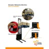 Apilador Eléctrico 1500 Kg 3.5 Metros Operador a Pie 24V