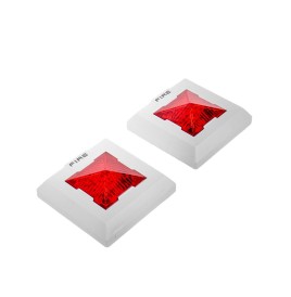 Baliza LED Roja Estroboscópica para Alarma de Incendio