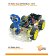 Kit robot auto 4WD con Arduino UNO y sensor ultrasónico