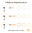 Aro de Luz LED 26cm con Soporte para Celular 10W USB