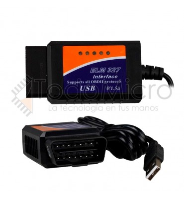 ELM327 V1.5 USB Para Diagnostico automotriz