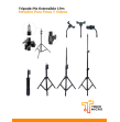 Trípode Metálico Extensible 1.79m Robusto Celular Cámara