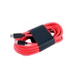 Cable USB-C a USB-C 2 Metros 25W Para Datos Color Rojo
