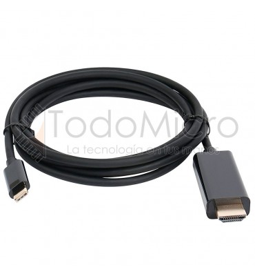 Cable conversor USB C 3.1 a HDMI macho 1.8m