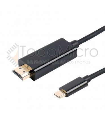 Cable conversor USB C 3.1 a HDMI macho 1.8m