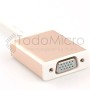 Conversor USB C 3.1 a VGA hembra
