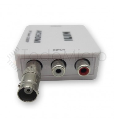 Conversor Bnc A Hdmi Para Camara De Seguridad, Cctv