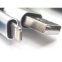 Cable Usb 2 en 1 Micro USB y Lighting