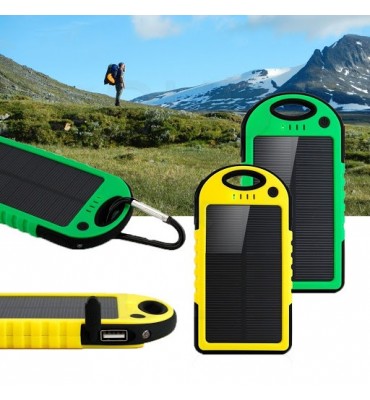 Cargador Solar 5000 MaH