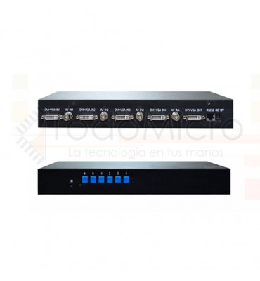 Procesador Multiview 4 a 1 1080p DVI / AV