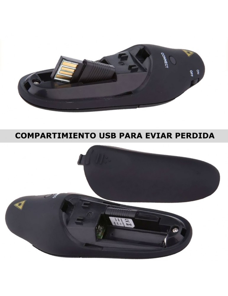 Puntero Laser Presentador Inalambrico Wireless Rf