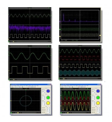 Osciloscopio Hantek 6022be