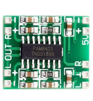 Amplificador digital PAM8406 5W x 2