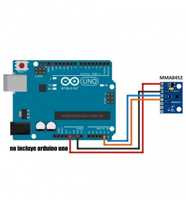 Modulo acelerometro MMA8452