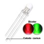 Set de leds 5mm Rojo, amarillo, azul, blanco, verde 100 por color