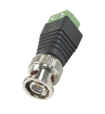 Adaptador tipo plug Macho 2.1x5.5 a bornera