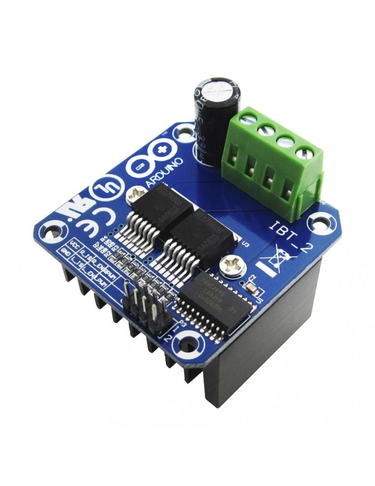 Enumerar aprendiz Saca la aseguranza Modulo Puente H controlador de motores de alta corriente 5,5V a 27V 43A