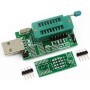 Combo programador USB CH341A con pinza SOIC8