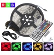 Kit tira LED RGB 5 m con fuente y controlador