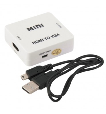 Conversor Adaptador Vga A Hdmi Nictom Activo