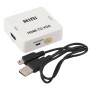 Conversor HDMI a VGA con audio, 1080p y plug and play