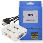 Conversor HDMI a VGA con audio, 1080p y plug and play
