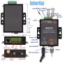 HF2211: conversor serie RS485 a Ethernet y Wi-Fi