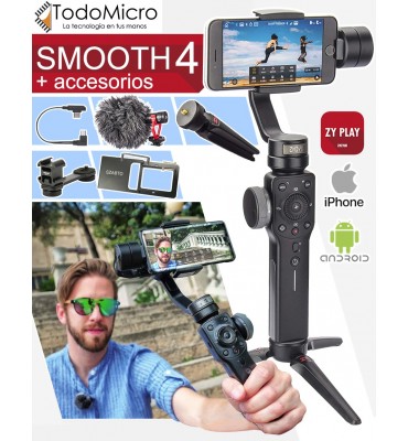 Kit Gimbal Zhyun Smooth 4 +...