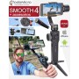 Gimbal Zhiyun Smooth 4 con micrófono y accesorios