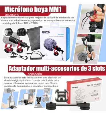 Kit Gimbal Zhyun Smooth 4 +...
