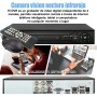 Kit DVR 4 canales H.264 con 4 cámaras IP66 y cables