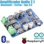 Amplificador Bluetooth TDA7492P 2x25W con entrada auxiliar