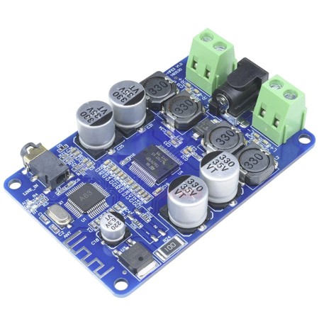Amplificador Bluetooth TDA7492P 2x25W con entrada auxiliar