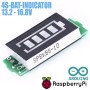 Indicador de carga batería de litio 16.8V (4 celdas)