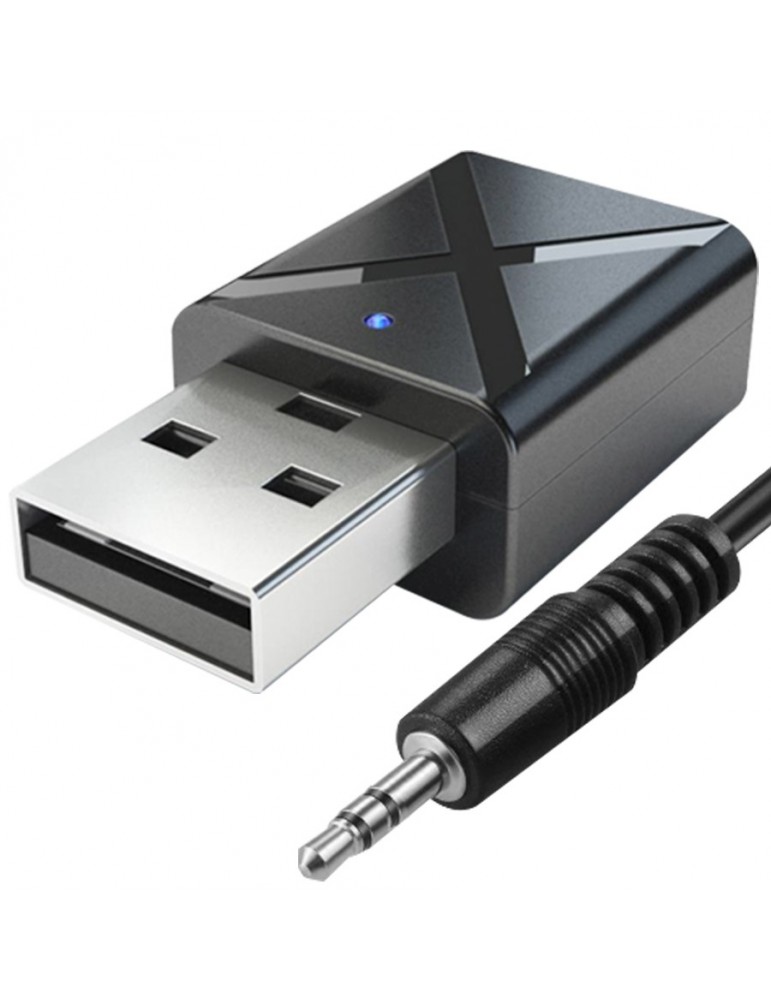 Adaptador Bluetooth USB, receptor transmisor Bluetooth 5.0 2 en 1,  convertidor Bluetooth inalámbrico integrado 2 0.138 in audio Bluetooth para  TV