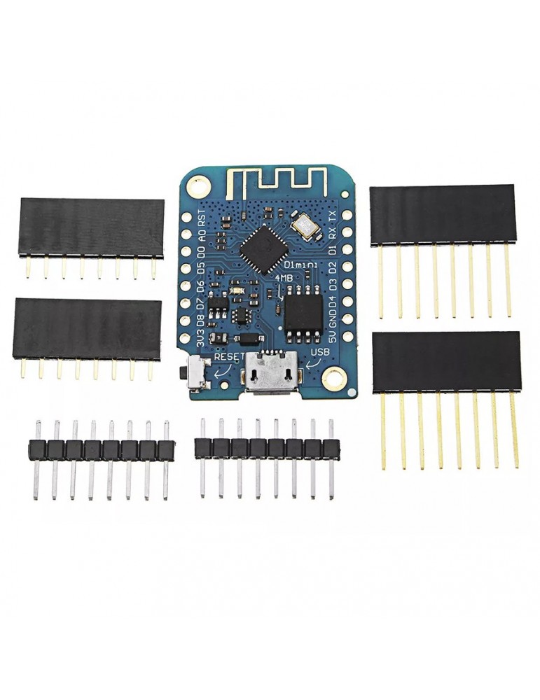 Modulo D1 Mini ESP8266EX CH340C V3
