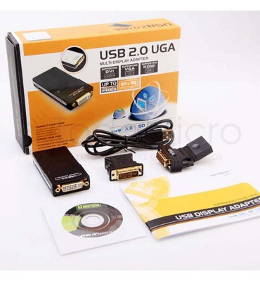 Conversor USB 2.0 a DVI