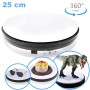 Plataforma giratoria motorizada 25 cm hasta 30 kg