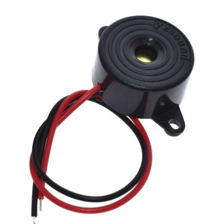 Buzzer activo 3-24 V, 95 dB y tono continuo de 3900 Hz
