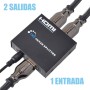 Splitter HDMI de 1 entrada, 2 salidas, hasta 4Kx2K