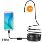 Boroscopio USB semirrígido 5 m, cámara 7 mm IP67